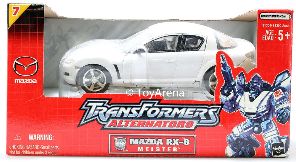 Hasbro Transformers Alternators #07 Meister - Mazda RX-8 Shelf Wear 3 Hasbro Transformers Alternators #07 Meister - Mazda RX-8 Shelf Wear