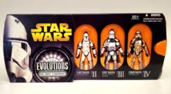 Hasbro Star Wars Evolutions Clone Trooper To Stormtrooper Action Figure Multi-Pack
