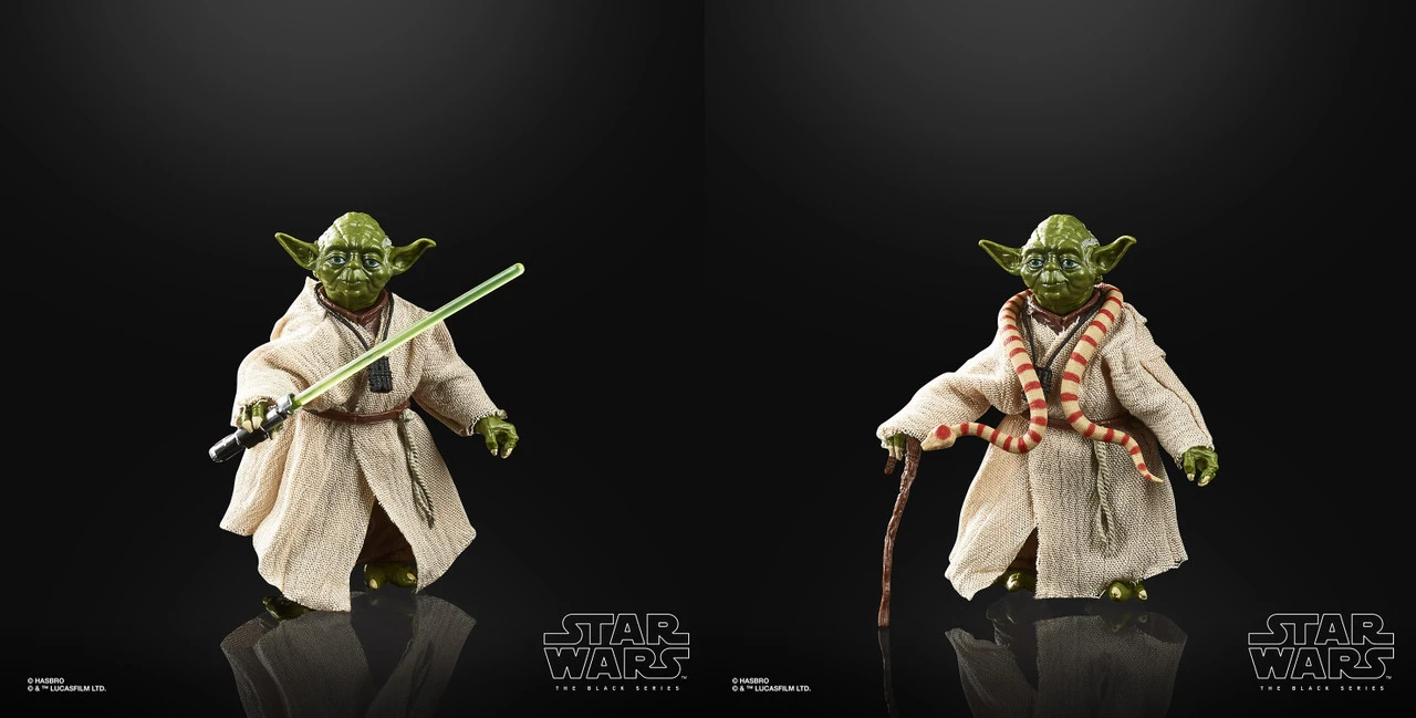 Hasbro Star Wars 40th Anniversary 6in Yoda Action Figure 4 Hasbro Star Wars 40th Anniversary 6in Yoda Action Figure - Image 2