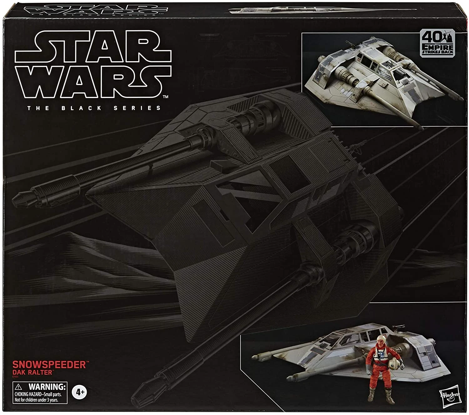 Hasbro Star Wars Black Series Empire Strikes Back Snowspeeder Vehicle With Dak Ralter 6 Inch Action Figure 6 Hasbro Star Wars Black Series Empire Strikes Back Snowspeeder Vehicle With Dak Ralter 6 Inch Action Figure - Image 4