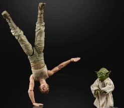 Hasbro Star Wars Black Series 40th Anniversary Empire Strikes Back Jedi Training Luke And Yoda 6 Inch Action Figure -Hasbro 5010993722839c