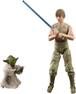 Hasbro Star Wars Black Series 40th Anniversary Empire Strikes Back Jedi Training Luke And Yoda 6 Inch Action Figure -Hasbro 5010993722839d