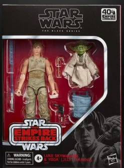 Hasbro Star Wars Black Series 40th Anniversary Empire Strikes Back Jedi Training Luke And Yoda 6 Inch Action Figure -Hasbro 5010993722839e