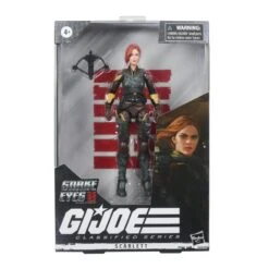 Hasbro G.I. Joe Classified Series Snake Eyes: GI Joe Origins Movie Scarlett Action Figure -Hasbro 5010993738311