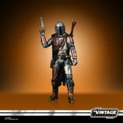 Hasbro Star Wars Vintage Collection The Mandalorian Carbonized F1420 3.75" Action Figure 10 Hasbro Star Wars Vintage Collection The Mandalorian Carbonized F1420 3.75" Action Figure -Hasbro 5010993785520b