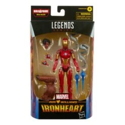 Hasbro Marvel Legends Iron Man Comic Wave 1 Ironheart (Ursa Major BAF) Action Figure -Hasbro 5010993790968g