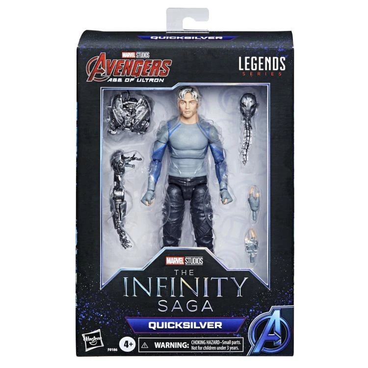 Hasbro Marvel Legends Avengers Age Of Utron The Infinity Saga Quicksilver Action Figure 8 Hasbro Marvel Legends Avengers Age Of Utron The Infinity Saga Quicksilver Action Figure - Image 6