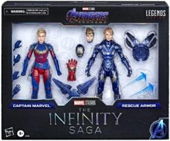 Hasbro Marvel Legends The Infinity Saga Captain Marvel And Rescue Armor 2 Pack Action Figure -Hasbro 5010993839865