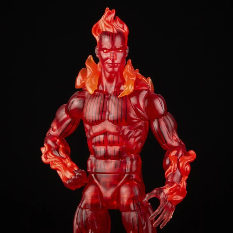 Hasbro Marvel Legends Vintage Retro Collection Fantastic Four Wave Human Torch Action Figure 7 Hasbro Marvel Legends Vintage Retro Collection Fantastic Four Wave Human Torch Action Figure - Image 5
