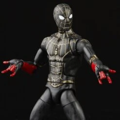Hasbro Marvel Legends Spider-Man: No Way Home Wave Black And Gold Suit Spider-Man (Marvel's Armadillo BAF) -Hasbro 5010993844739c