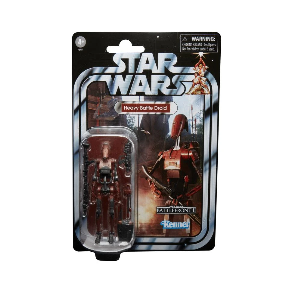 Hasbro Star Wars Vintage Collection Gaming Greats Heavy Battle Droid VC193 3.75" Action Figure 8 Hasbro Star Wars Vintage Collection Gaming Greats Heavy Battle Droid VC193 3.75" Action Figure - Image 6