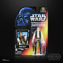 Hasbro Star Wars The Black Series Lucasfilm 50th Anniversary The Power Of The Force Han Solo 6 Inch Action Figure -Hasbro 5010993899708