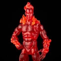 Hasbro Marvel Legends Vintage Retro Series Fantastic Four 4 Human Torch Action Figure -Hasbro 5010993918393d
