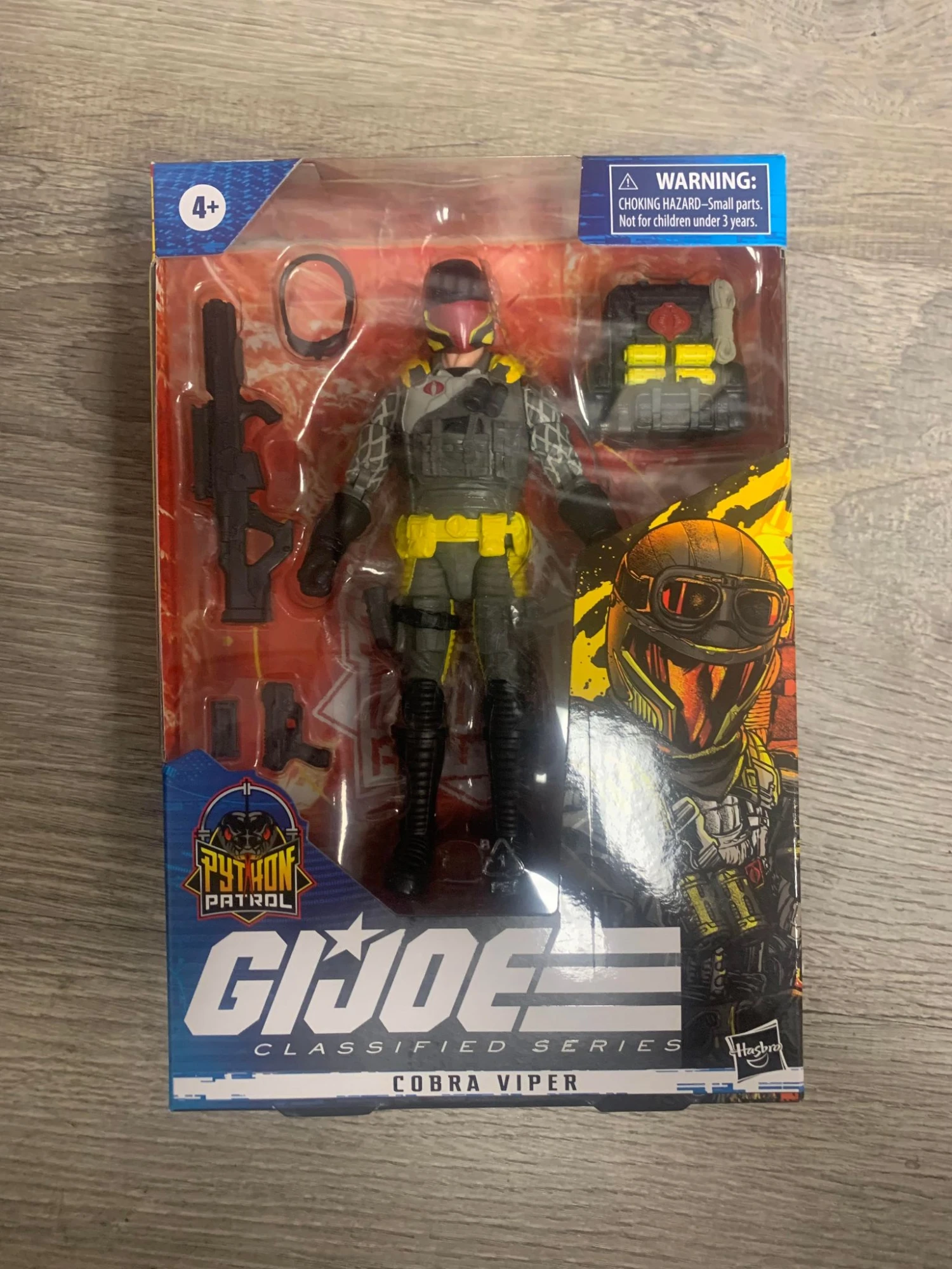 Hasbro G.I. Joe Classified Series Cobra Viper Python Patrol Action Figure 8 Hasbro G.I. Joe Classified Series Cobra Viper Python Patrol Action Figure - Image 6