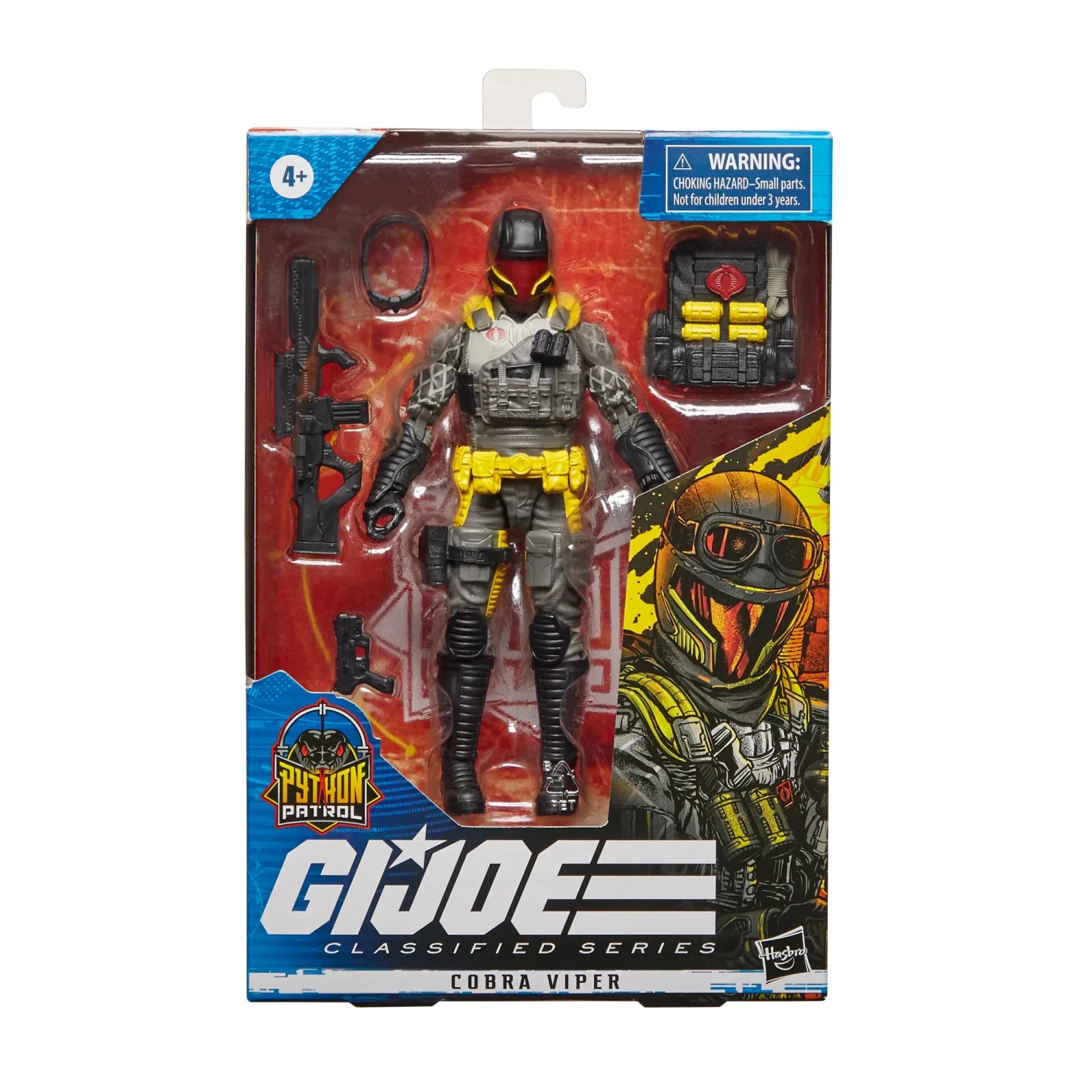 Hasbro G.I. Joe Classified Series Cobra Viper Python Patrol Action Figure 7 Hasbro G.I. Joe Classified Series Cobra Viper Python Patrol Action Figure - Image 5