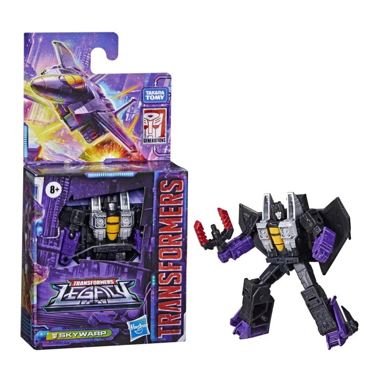 Hasbro Transformers Generations Legacy Core Class Skywarp Action Figure 5 Hasbro Transformers Generations Legacy Core Class Skywarp Action Figure - Image 3