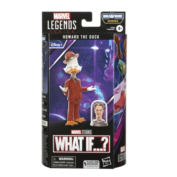 Hasbro Marvel Legends Disney+ Wave 1 Howard The Duck (BAF Khonshu) Action Figure 6 Hasbro Marvel Legends Disney+ Wave 1 Howard The Duck (BAF Khonshu) Action Figure - Image 4