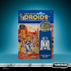 Hasbro Star Wars Vintage Collection Droids Cartoon Artoo-Detoo (R2-D2) 3.75" Action Figure -Hasbro 5010993954407