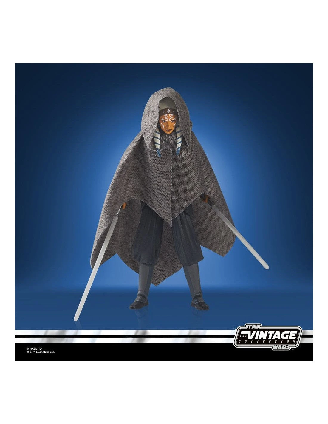 Hasbro Star Wars Vintage Collection Ahsoka Tano & Grogu 3.75" Action Figure 5 Hasbro Star Wars Vintage Collection Ahsoka Tano & Grogu 3.75" Action Figure - Image 3