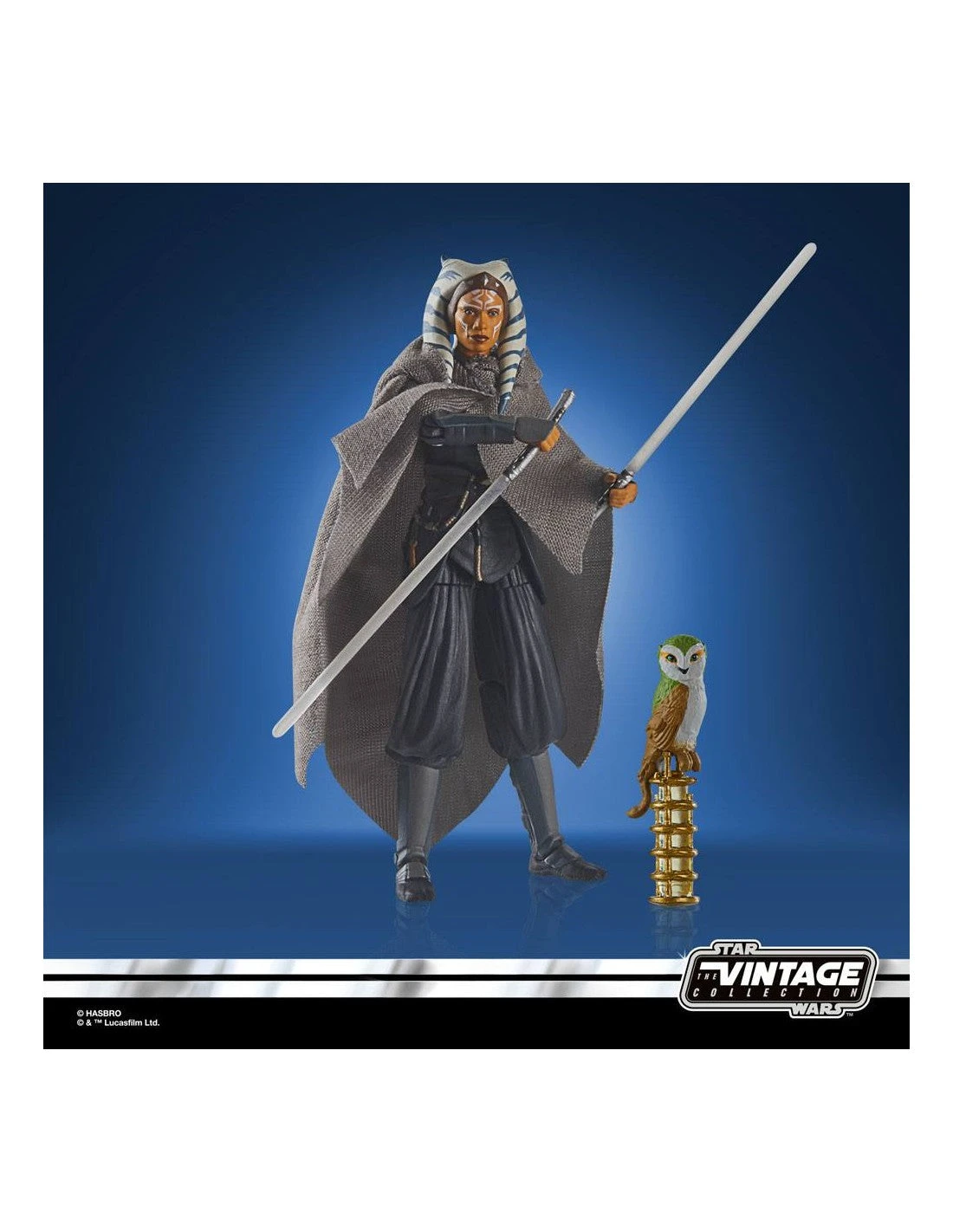 Hasbro Star Wars Vintage Collection Ahsoka Tano & Grogu 3.75" Action Figure 4 Hasbro Star Wars Vintage Collection Ahsoka Tano & Grogu 3.75" Action Figure - Image 2