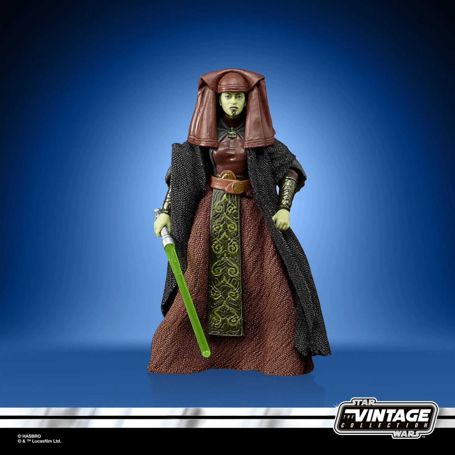 Hasbro Star Wars Vintage Collection Clone Wars Luminara Unduli VC215 3.75" Walmart Exclusive Action Figure 5 Hasbro Star Wars Vintage Collection Clone Wars Luminara Unduli VC215 3.75" Walmart Exclusive Action Figure - Image 3