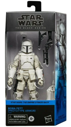 Hasbro Star Wars Black Series The Empire Strikes Back #04 Boba Fett (Prototype Armor) 6 Inch Action Figure 9 Hasbro Star Wars Black Series The Empire Strikes Back #04 Boba Fett (Prototype Armor) 6 Inch Action Figure -Hasbro 5010994141721