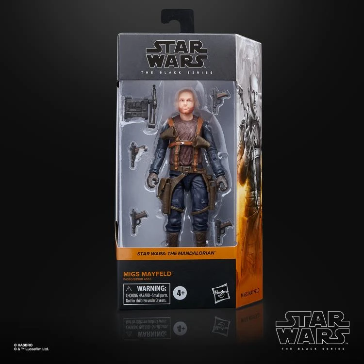 Hasbro Star Wars Black Series The Mandalorian #27 Migs Mayfeld 6 Inch Action Figure 9 Hasbro Star Wars Black Series The Mandalorian #27 Migs Mayfeld 6 Inch Action Figure - Image 7