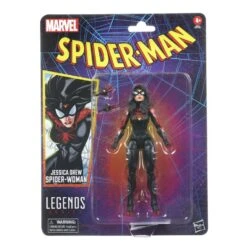 Hasbro Marvel Legends Vintage Retro Series Spider-Woman (Jessica Drew) Action Figure -Hasbro 5010994181291