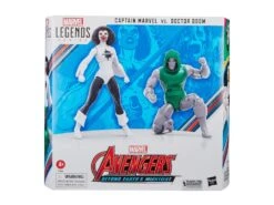 Hasbro Marvel Legends 60th Anniversary Avengers Beyond Earth's Mightiest Captain Marvel Vs Doctor Doom Two PackAction Figure -Hasbro 5010996142443