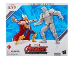 Hasbro Marvel Legends 60th Anniversary Avengers Beyond Earth's Mightiest Thor Vs The Destroy Two PackAction Figure -Hasbro 5010996142467