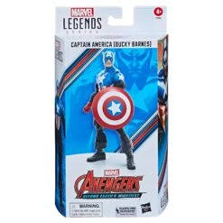 Hasbro Marvel Legends 60th Anniversary Avengers Beyond Earth's Mightiest Captain America (Bucky Barnes) Action Figure -Hasbro 5010996142481
