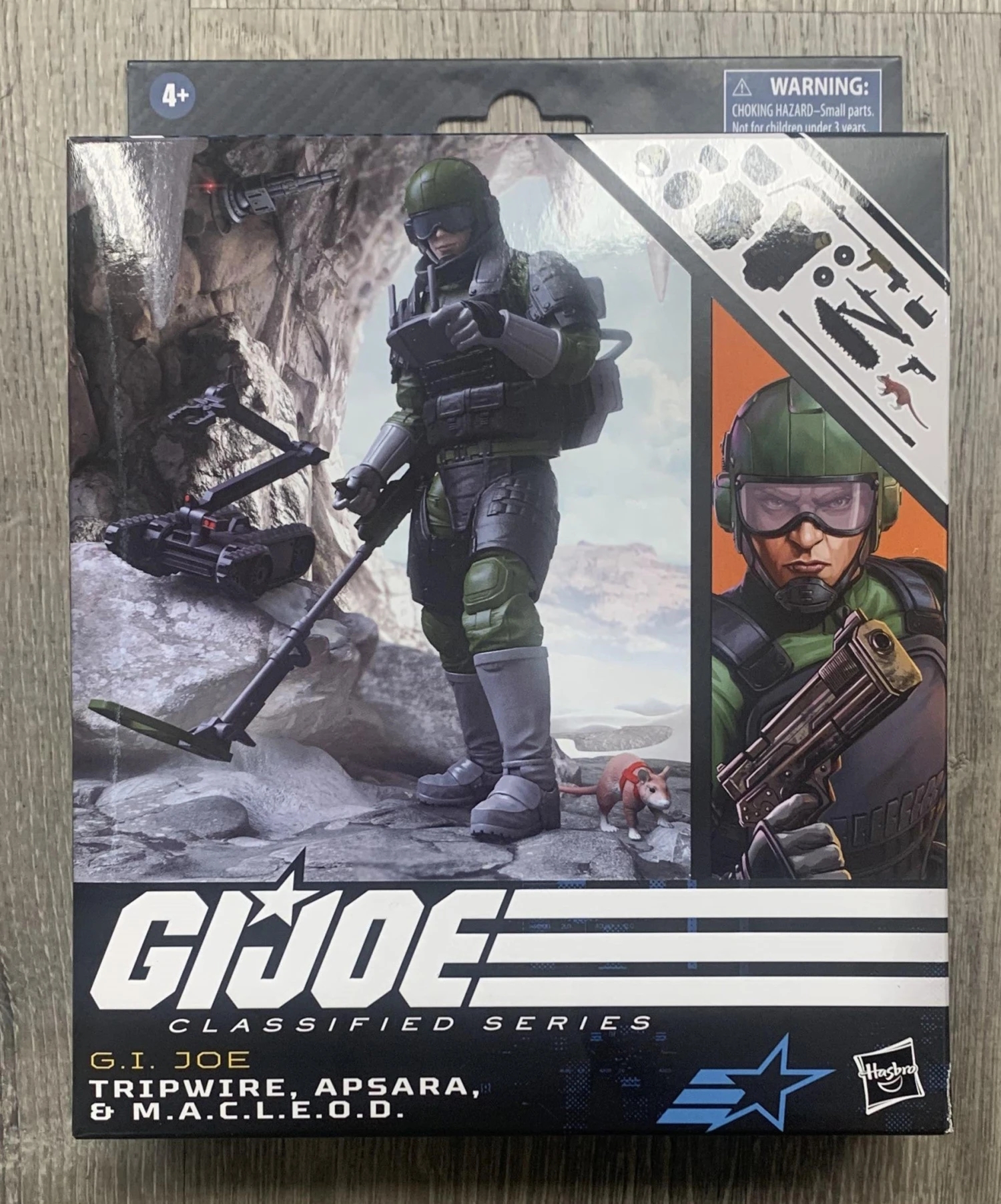 Hasbro G.I. Joe Classified Series 78 Tripwire Apsara M.A.C.L.E.O.D Action Figure 3 Hasbro G.I. Joe Classified Series 78 Tripwire Apsara M.A.C.L.E.O.D Action Figure