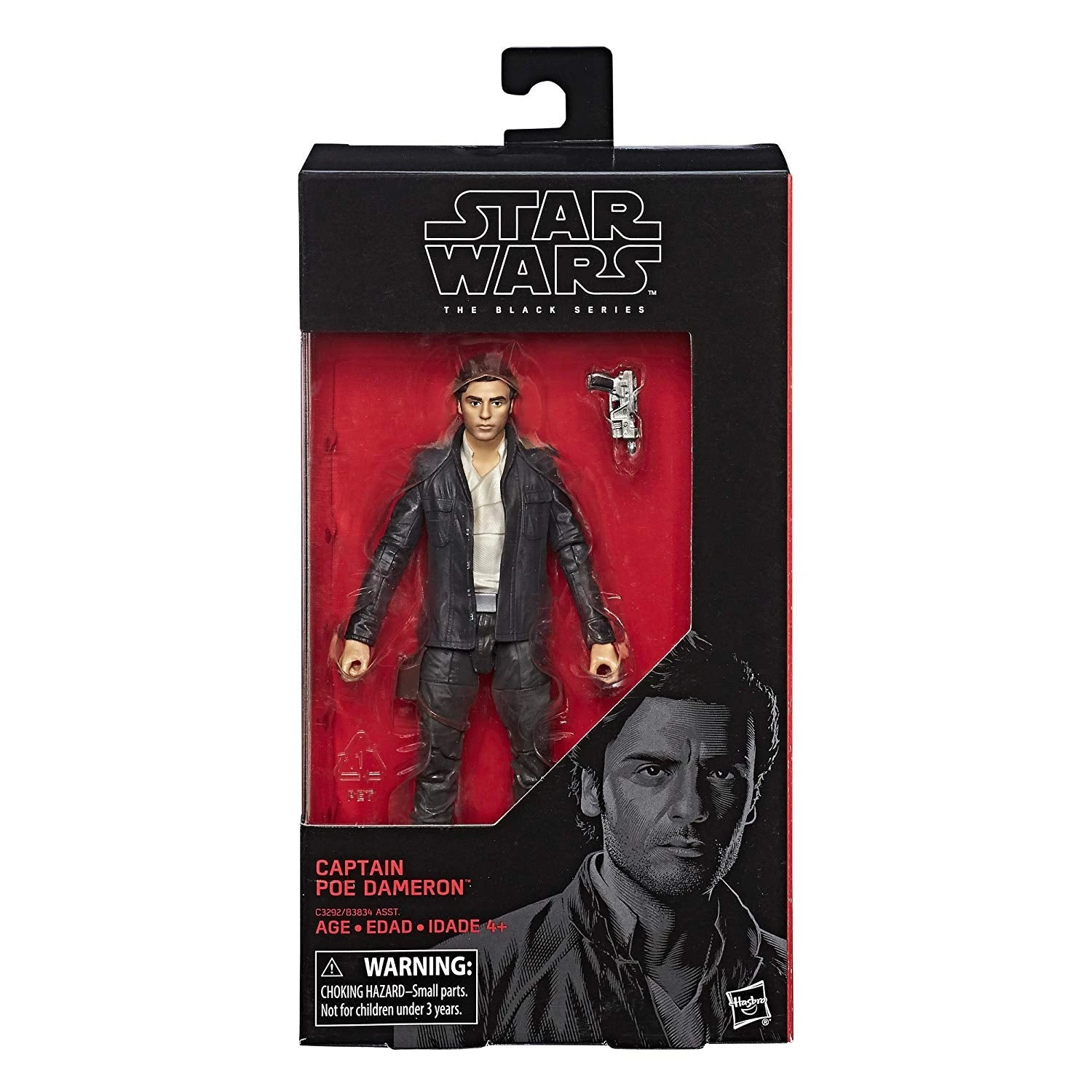 Hasbro Star Wars The Black Series #53 Poe Dameron 6 Inch Action Figure 3 Hasbro Star Wars The Black Series #53 Poe Dameron 6 Inch Action Figure