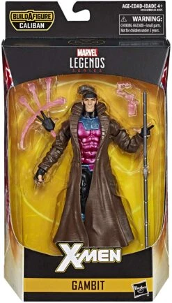 Hasbro Marvel Legends X-Men Series Gambit Caliban BAF Wave Action Figure -Hasbro 630509808540 a