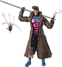 Hasbro Marvel Legends X-Men Series Gambit Caliban BAF Wave Action Figure