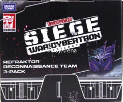 Hasbro Transformers Generations War For Cybertron: Siege Refraktor (Reflector) Reconnaissance Team 3-Pack Action Figures Exclusive -Hasbro 630509825226ab