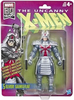 Hasbro Marvel Legends Retro Series Silver Samurai Wave 1 Action Figure