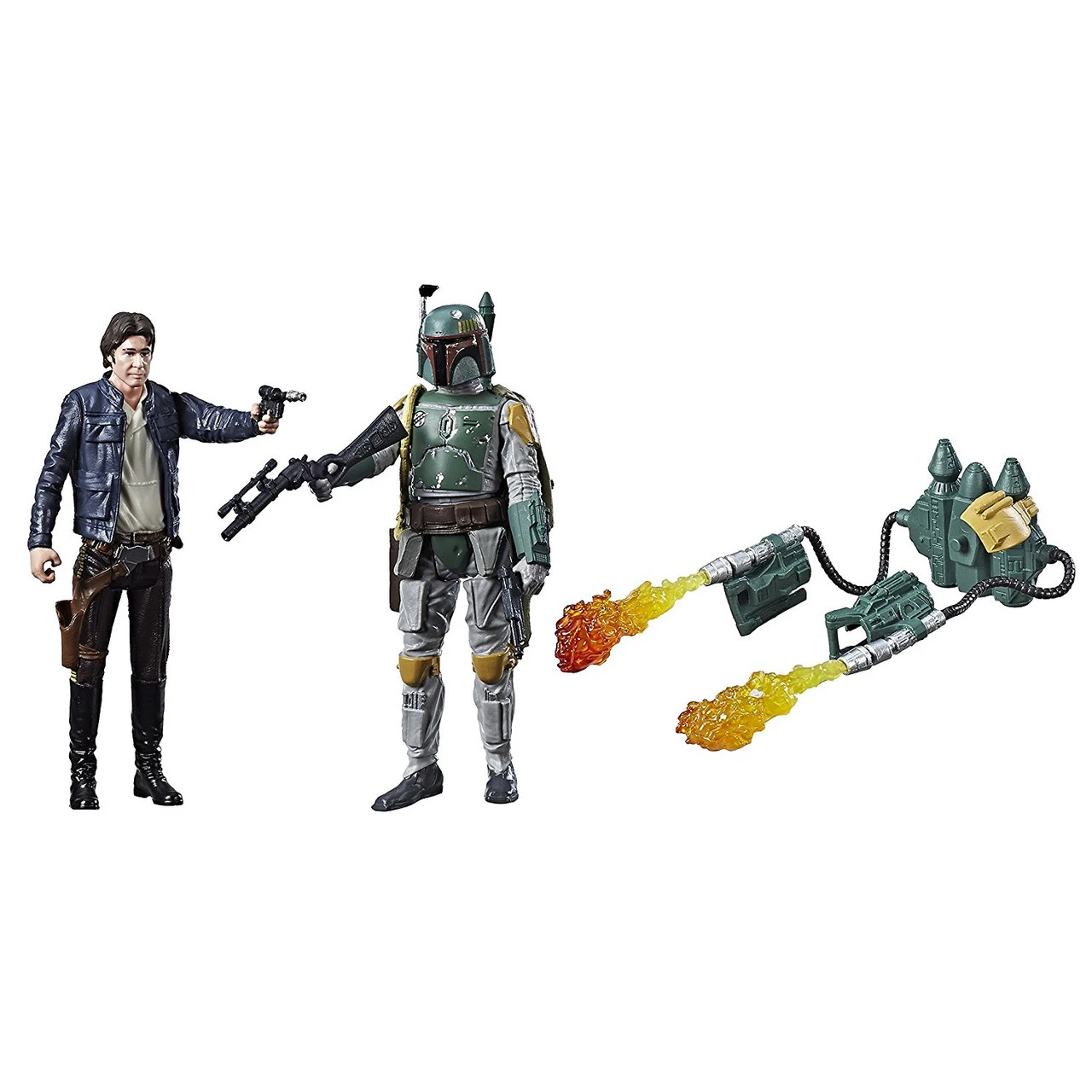 Hasbro Star Wars Han Solo And Boba Fett Action Figure Set 4 Hasbro Star Wars Han Solo And Boba Fett Action Figure Set - Image 2