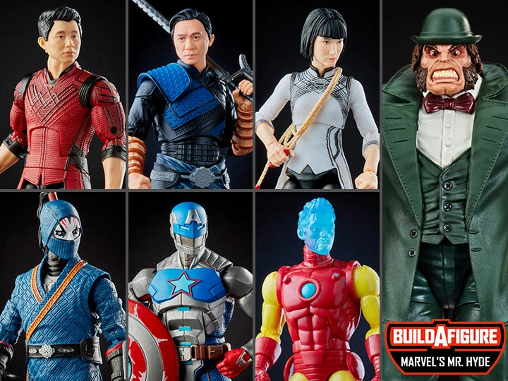 Hasbro Marvel Legends Shang-Chi Wave 1 Set Of 6 BAF Marvel's Mr. Hyde Action Figures 3 Hasbro Marvel Legends Shang-Chi Wave 1 Set Of 6 BAF Marvel's Mr. Hyde Action Figures