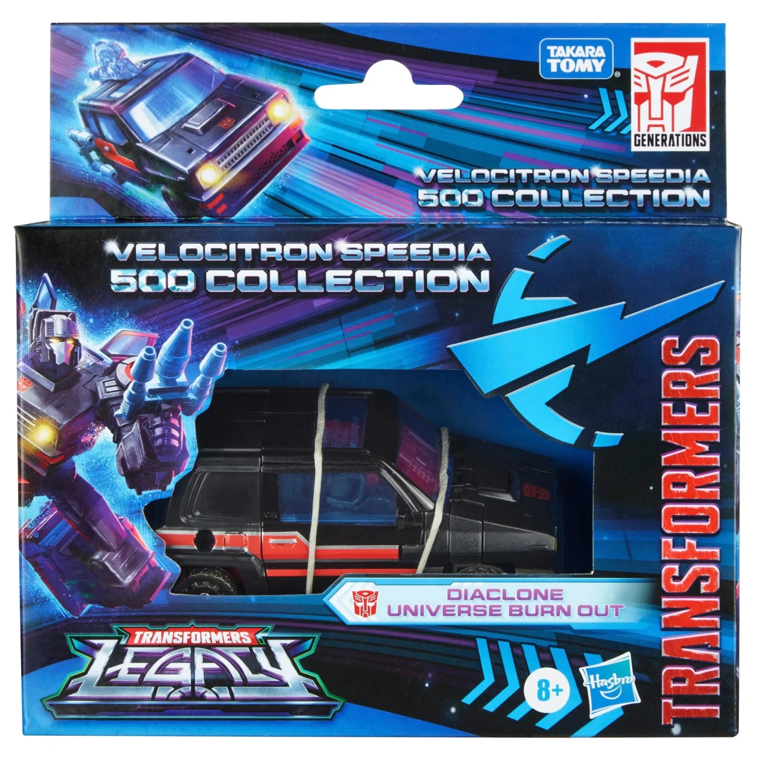 Hasbro Transformers Legacy Velocitron Speedia 500 Collection Deluxe Diaclone Burn Out Action Figure 4 Hasbro Transformers Legacy Velocitron Speedia 500 Collection Deluxe Diaclone Burn Out Action Figure - Image 2