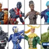 Hasbro Marvel Legends Avengers: Endgame Wave 4 Set Of 7 BAF Hulk Action Figures -Hasbro MLENDGAMEWAVE4 B