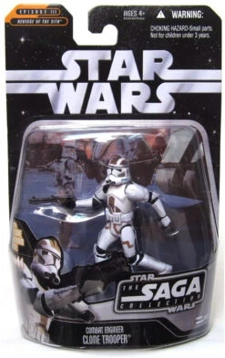 Hasbro Star Wars Combat Engineer Clone Trooper Saga Collection #066 Action Figure