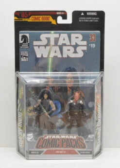 Hasbro Star Wars Comic Packs #19 Quinlan Vos And Vilmarh Grahrk