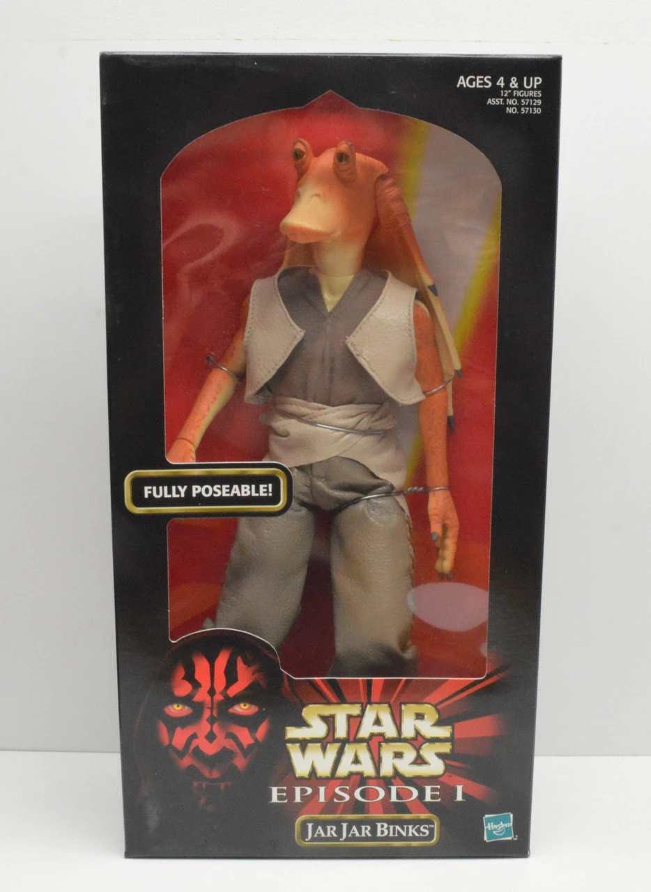 Hasbro Star Wars Action Collection Jar Jar Binks 12in Action Figure 3 Hasbro Star Wars Action Collection Jar Jar Binks 12in Action Figure