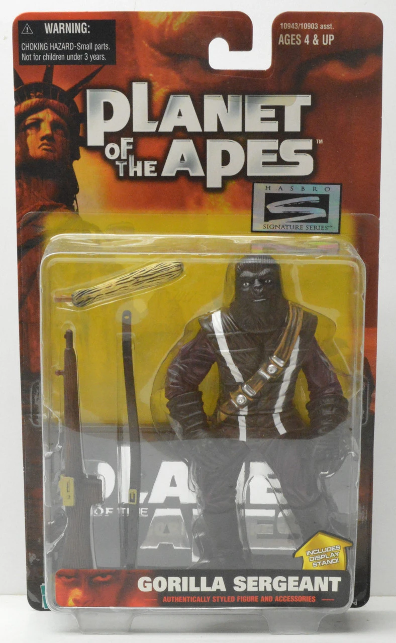 Hasbro Signature Series Planet Of The Apes Gorilla Sergeant Action Figure 3 Hasbro Signature Series Planet Of The Apes Gorilla Sergeant Action Figure