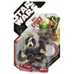 Hasbro Star Wars Yoda On Kybuck Action Figure