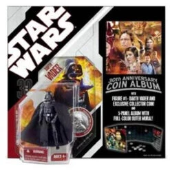 Hasbro Star Wars 30th Anniversary Darth Vader With Coin/Book -Hasbro image 12833 42637.1599491022