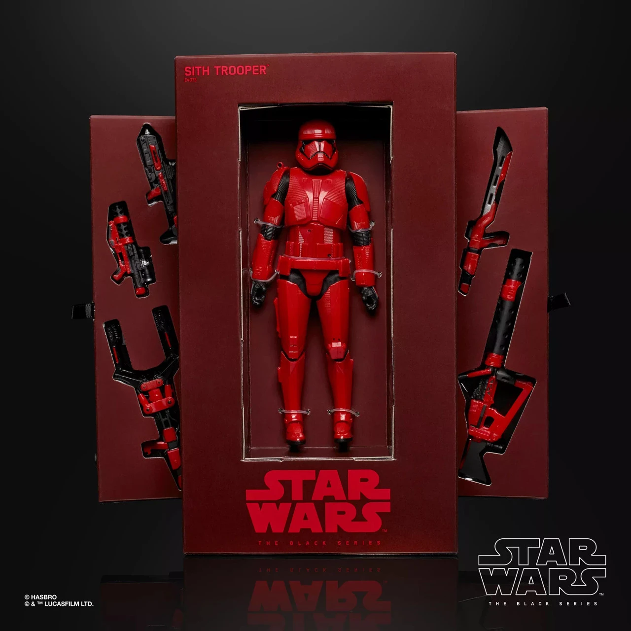 Hasbro Star Wars Black Series Sith Trooper 6" Action Figure SDCC 2019 Exclusive 5 Hasbro Star Wars Black Series Sith Trooper 6" Action Figure SDCC 2019 Exclusive - Image 3